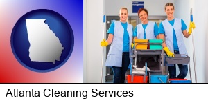 Atlanta, Georgia - commercial cleaning service