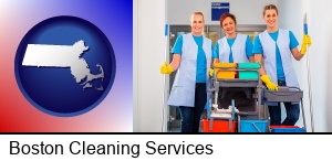 Boston, Massachusetts - commercial cleaning service
