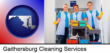 commercial cleaning service in Gaithersburg, MD