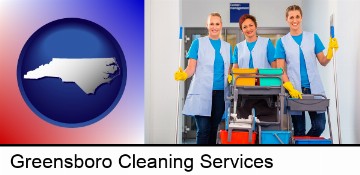 commercial cleaning service in Greensboro, NC