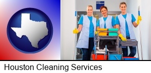 Houston, Texas - commercial cleaning service