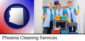 Phoenix, Arizona - commercial cleaning service