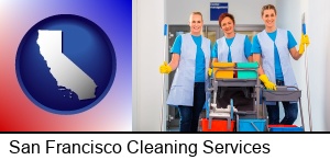 San Francisco, California - commercial cleaning service