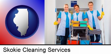 commercial cleaning service in Skokie, IL