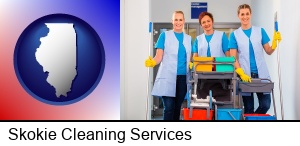 Skokie, Illinois - commercial cleaning service