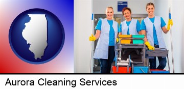 commercial cleaning service in Aurora, IL