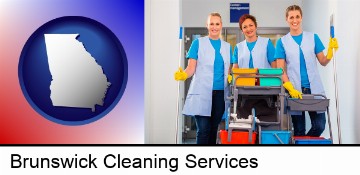 commercial cleaning service in Brunswick, GA