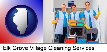 commercial cleaning service in Elk Grove Village, IL