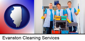 commercial cleaning service in Evanston, IL