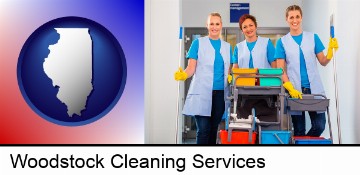 commercial cleaning service in Woodstock, IL